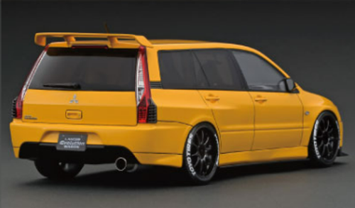 1/18 Ignition Model Mitsubishi Lancer Evolution Wagon (CT9W) Yellow
