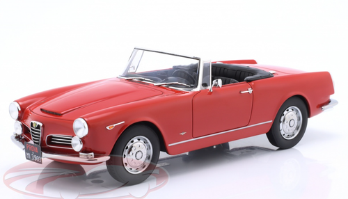 1/18 Cult Scale Models 1961 Alfa Romeo 2600 Spider Touring (Red) Car Model