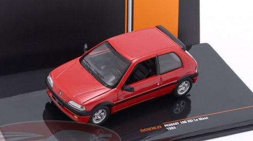 1/43 Ixo 1993 Peugeot 106 XSI LeMans (Red) Car Model