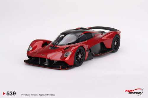 1/18 Topspeed Aston Martin Valkyrie Hyper Red