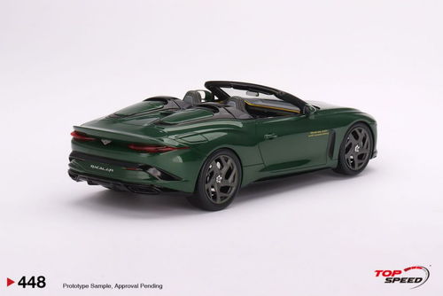 1/18 Topspeed  Bentley Mulliner Bacalar Green Scarab