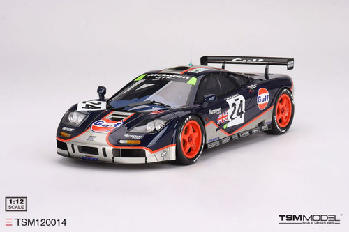 1/43 TSM Model McLaren F1 GTR #24 Gulf Racing 1995 Le Mans 24 Hrs