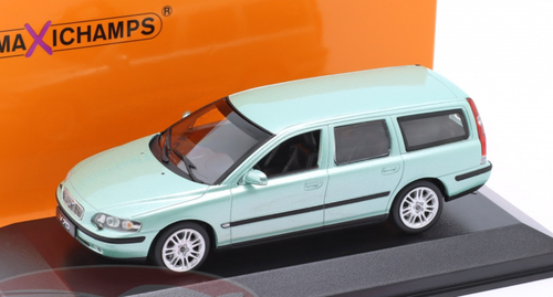 1/43 Minichamps 2000 Volvo V70 Break (Light Green) Car Model