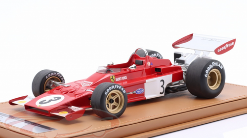 1/18 Tecnomodel 1973 Formula 1 Jacky Ickx Ferrari F1 312 B3-73 #3 Monaco GP Car Model