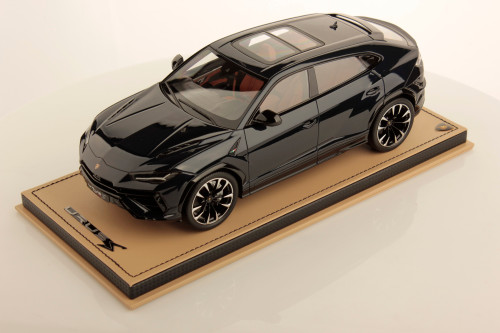 1/18 MR Collection Lamborghini Urus S (Blu Astraeus Blue) Resin Car Model Limited 49 Pieces