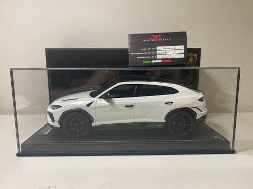 1/18 MR Collection Lamborghini Urus S (Pearl Grey) Resin Car Model