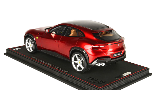 1/18 BBR Ferrari Purosangue (Rosso Portofino Metallic Red) Resin Car Model Limited 40 Pieces