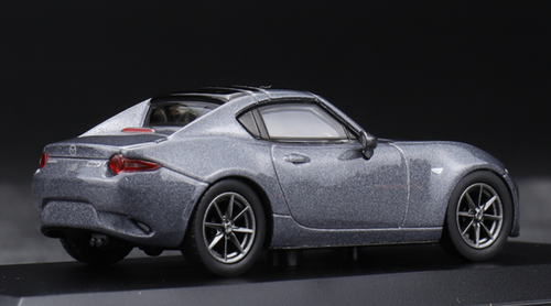 1/64 Kyosho Mazda MX-5 MX5 Miata Hardtop (Grey) Car Model