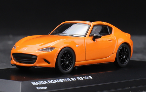1/64 Kyosho Mazda MX-5 MX5 Miata Hardtop (Orange) Car Model