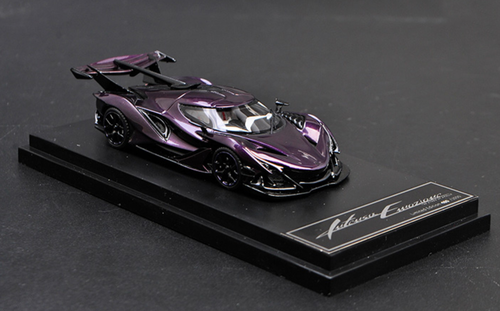 新作 1/64 LIVECARMODEL.com - Model Car Resin (Purple) IE Apollo Peako ミュージック