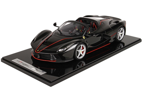1/12 BBR Ferrari LaFerrari Aperta Black Daytona Resin Car Model