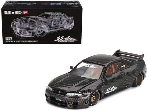 1/64 Kaido House x Mini GT Nissan Skyline GT-R (R33) Active