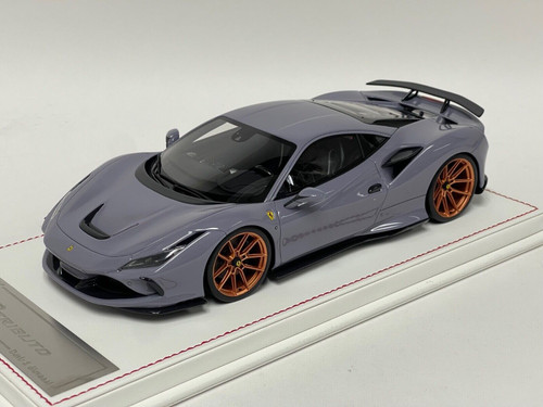 1/18 Davis & Giovanni DG Ferrari F8 Tributo (Grey) Car Model Limited 60 Pieces