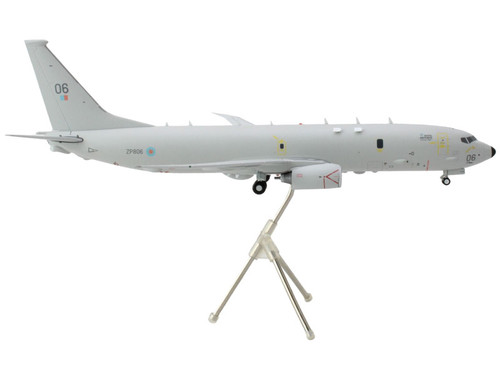 Boeing P-8 Poseidon Patrol Aircraft "UK Royal Air Force" Gray "Gemini 200" Series 1/200 Diecast Model Airplane by GeminiJets