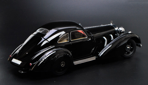 1/18 KK-Scale 1938 Mercedes-Benz 540K Freeway courier (Black) Diecast Car Model