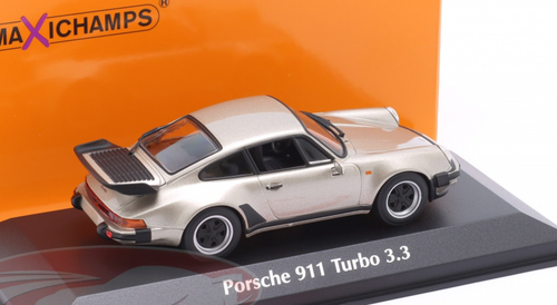 1/43 Minichamps 1977 Porsche 911 (930) Turbo 3.3 (Light Gold Metallic) Car Model