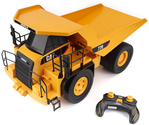 1/12 Diecast Master Radio Control Cat 770 Mining Truck (with metal dump body and rechargeable battery, RTR)