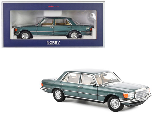 1/18 Norev 1979 Mercedes-Benz 450 SEL 6.9 (Petrol Blue Metallic) Diecast Car Model