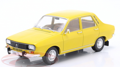 1/24 WhiteBox 1969 Dacia 1300 (Yellow) Car Model