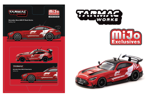 1/64 Tarmac Works Mercedes-Benz AMG GT Black Series Formula 1 Safety Car (Red) Diecast Car Model