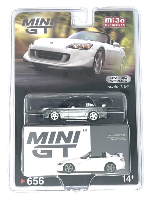 CHASE CAR 1/64 Mini GT Honda S2000 (AP2) CR Grand Prix (Chrome Silver) Diecast Model Car