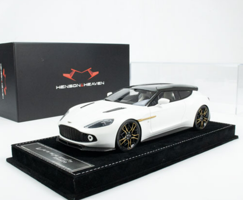 1/18 HH Model Aston Martin Zagato Matte White
