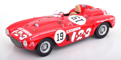 1/18 KK-Scale 1954 Ferrari 375 Plus #19 Winner Carrera Panamericana Erwin Goldschmidt Umberto Maglioli Diecast Car Model