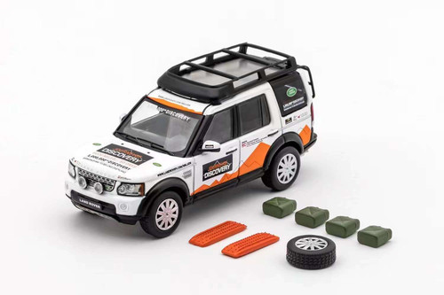 1/64 GCD Land Rover Discovery (White) Diecast Car Model