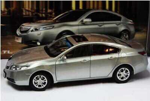 1/18 Dealer Edition Acura TL 4th Generation (2009-2014) (Silver) Diecast Car Model