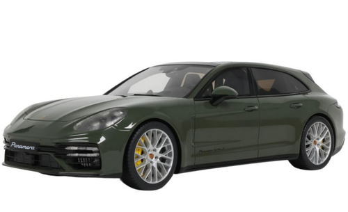 1/18 GT Spirit 2021 Porsche Panamera Turbo S Sport Turismo (Green) Car Model