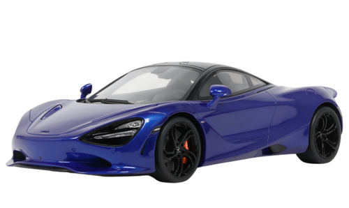 1/18 GT Spirit 2023 McLaren 750S Coupe (Blue) Car Model