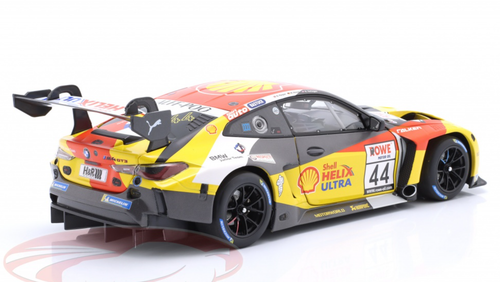 1/18 Minichamps 2023 BMW M4 GT3 #44 Winner NLS 3 Nürburgring BMW Junior Team Dan Harper, Max Hesse, Neil Verhagen Diecast Car Model