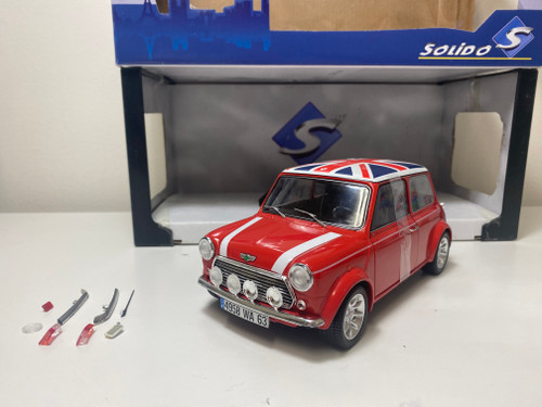 1/18 Solido 1998 Mini Cooper Sport Martini Evocation (White