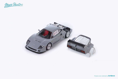 1/64 Stance Hunters SH Ferrari F40 LM (Pink) Diecast Car Model