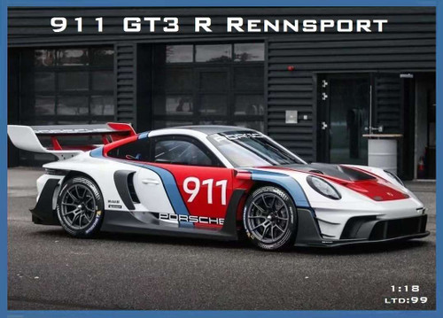 1/18 VIP Scale Models Porsche 911 GT3 R Rennsprot Car Model