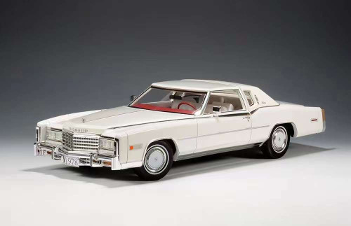 1/18 Stamp Models 1978 Cadillac Eldorado Biarritz (White) Car