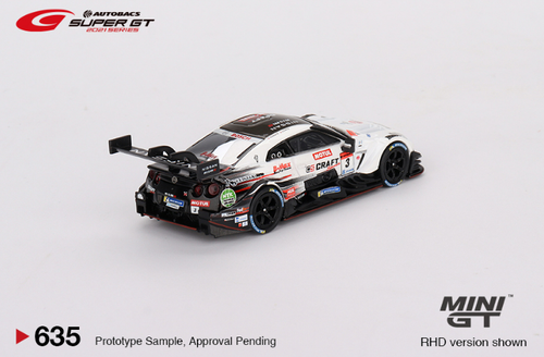 1/64 MINI GT Nissan GT-R Nismo GT500 #3 NDDP Racing with B-Max 2021 SUPER GT SERIES