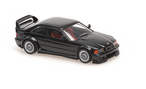 1/43 MINICHAMPS BMW M3 E36 GTR - 1993 - BLACK Diecast Car Model