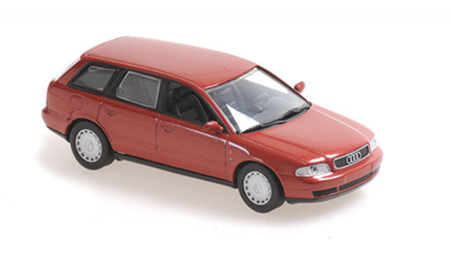 1/43 MINICHAMPS AUDI A4 AVANT - 1995 - RED Diecast Car Model