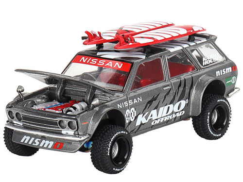 CHASE CAR 1/64 Kaido House x Mini GT Datsun 510 4×4 Wagon Kaido