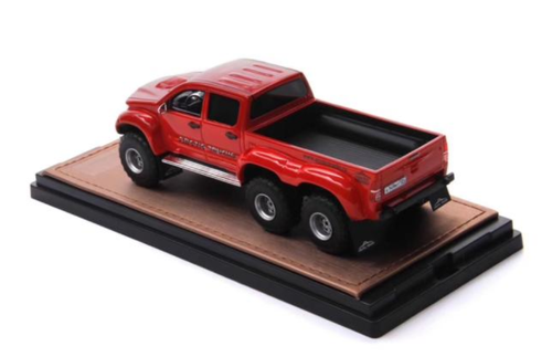 1/43 GLM Toyota Hilux AT44 6X6 (Red) Car Model