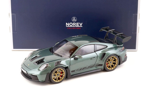 1/18 Norev Porsche 911 (992) GT3 RS (Malachite Green) Diecast Car Model