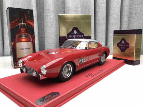 1/12 Vip Ferrari 410 Superamerica Scaglietti (Red) Resin Car Model