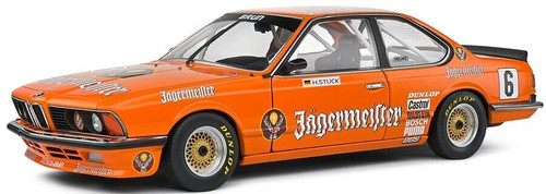 1/18 Solido 1984 BMW 635 CSI (E24) Jägermeister #6 ETCC Hans-Joachim Stuck Diecast Car Model