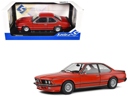 1/18 Solido 1984 BMW 635 CSI (E24) (Henna Red) Diecast Car Model