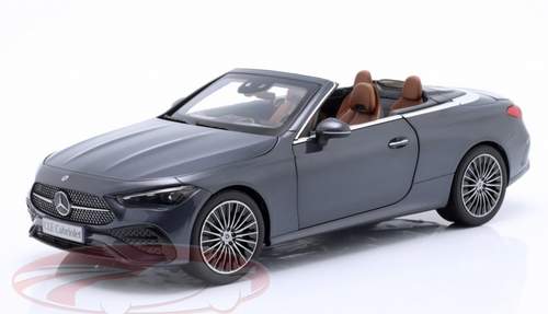 1/18 Dealer Edition 2024 Mercedes-Benz AMG-Line CLE Cabriolet (A236) (Graphite Grey) Diecast Car Model