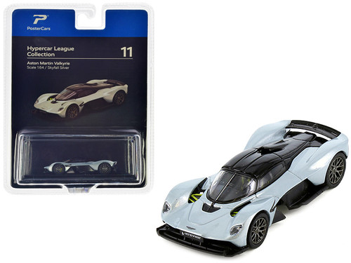 1/64 PosterCars Aston Martin Valkyrie (Lime Essence Green) Diecast