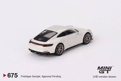 1/64 Mini GT Porsche 911 (992) GT3 Touring Crayon Diecast Car Model