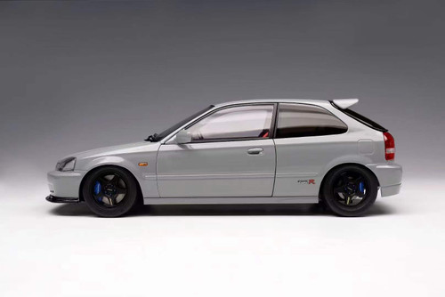 Modellino Motorhelix 1/18 Honda Civic Type R EK9 Mugen Power - Bianco Pressofuso