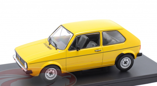 1/24 Hachette Volkswagen VW Golf I Caribe (Yellow) Car Model
